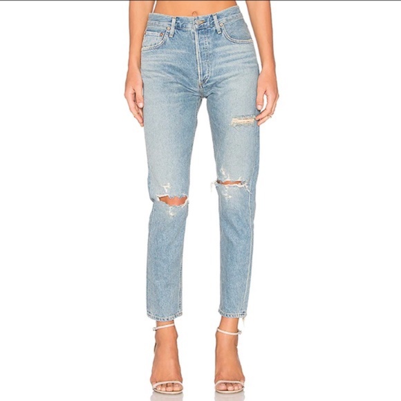 Agolde Denim - AGOLDE Jaime High Rise Classic in Dakota Jeans